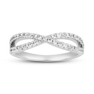 Diamond Infinity Ring