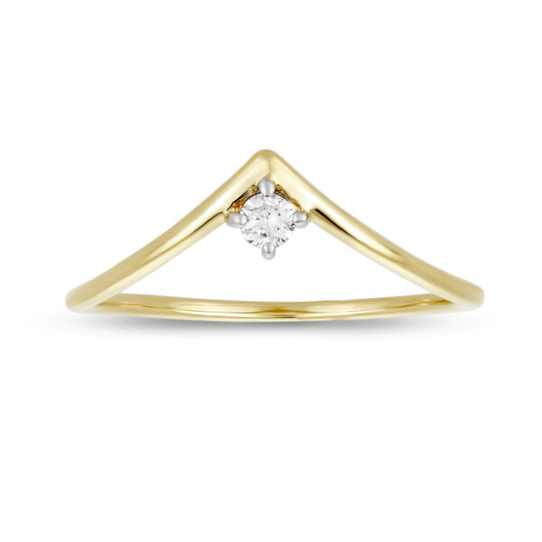 Chevron V Ring